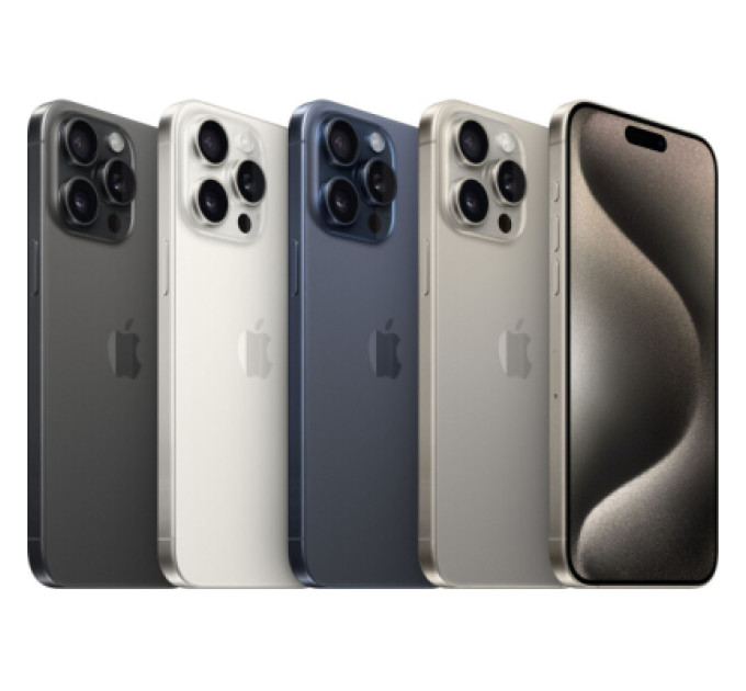 Apple Мобільний телефон Apple iPhone 15 Pro Max 512Gb White Titanium (REF A) BREEZY (2AMU7D3)