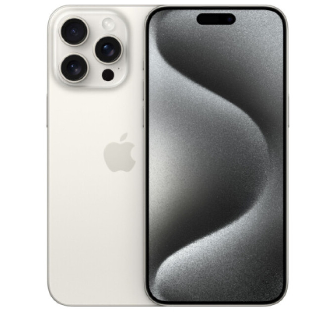 Apple Мобільний телефон Apple iPhone 15 Pro Max 512Gb White Titanium (REF A) BREEZY (2AMU7D3)