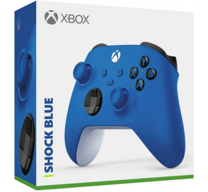 Microsoft Геймпад Microsoft Wireless Shock Blue (EP2-29940)