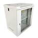 GEAR Шафа настінна GEAR 12U 19" 530x400x600 мм, + полка 19", grey (GWMSN-12U-530-400G)