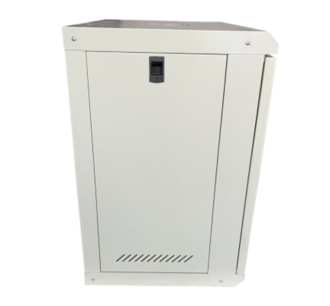 GEAR Шафа настінна GEAR 12U 19" 600x600x600 мм, + полка 19", grey (GWMSN-12U-600-600G)