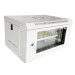 GEAR Шафа настінна GEAR 6U 19" 600x450x350 мм, + полка 19", grey (GWMSN-6U-600-450G)
