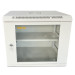 GEAR Шафа настінна GEAR 9U 19" 600x600x450 мм, + полка 19", grey (GWMSN-9U-600-600G)