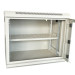 GEAR Шафа настінна GEAR 9U 19" 600x600x450 мм, + полка 19", grey (GWMSN-9U-600-600G)