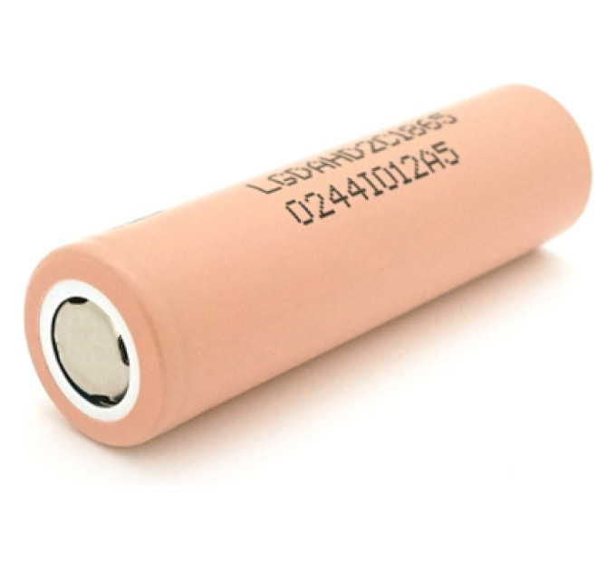 LG Акумулятор 18650 2100mAh, 25A, 4.2/3.7/2.5V, Beige LG (LGDAHD2C1865)