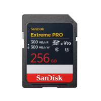 Карта пам'яті SanDisk SD  256GB C10 UHS-II U3 R300/W300MB/s Extreme Pro V90