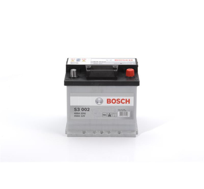 BOSCH AUTO Акумулятор Bosch S3 12В 45А·год 400А R+ (0 092 S30 020)