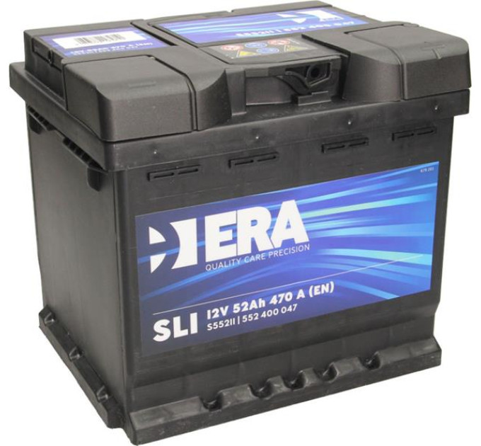 Era Акумулятор Era 12В 52А·год 470А R+ (S55211)