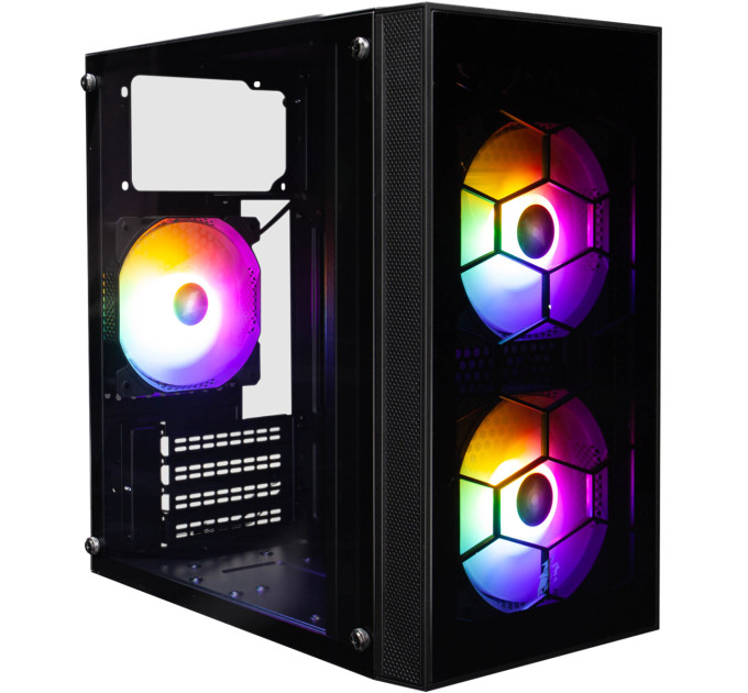 1stPlayer Корпус 1stPlayer X1-3F1 Black 600W