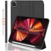 BeCover Чохол до планшета BeCover Tri Fold Hard TPU Apple iPad Pro 12.9 2020/2021/2022 Black (711115)