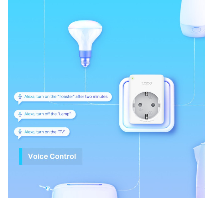 TP-Link Інтелектуальна розетка TP-Link Tapo P100-2-pack