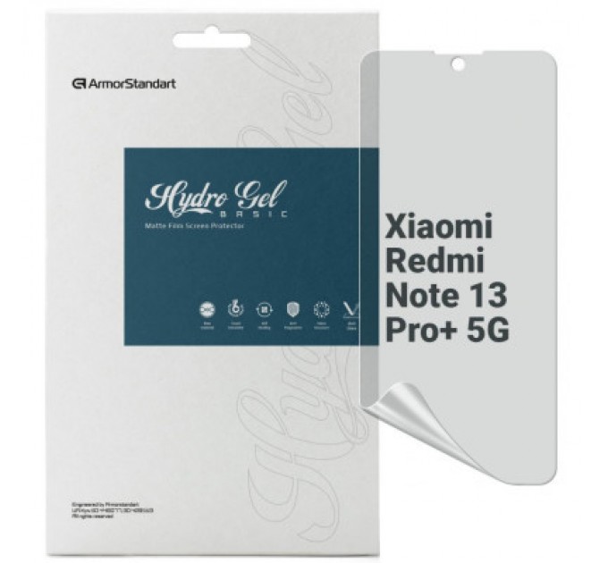 Плівка захисна Armorstandart Matte Xiaomi Redmi Note 13 Pro+ 5G (ARM71865)
