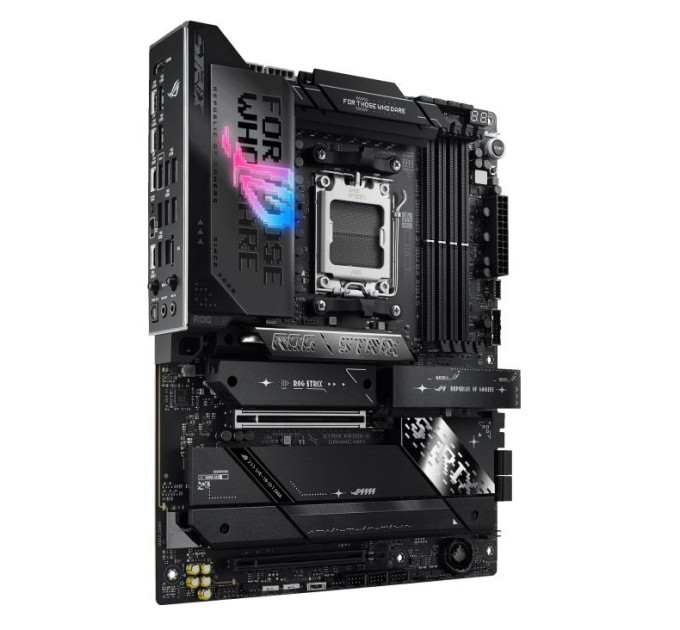 ASUS components Материнcька плата ASUS ROG STRIX X870E-E GAMING WIFI sAM5 X870E 4xDDR5 M.2 HDMI Wi-Fi BT ATX