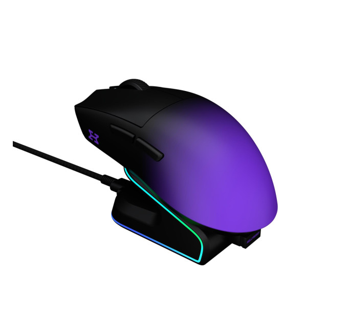 Hator Миша бездротова Hator Hellyberry HM47 Pro Wireless Black/Violet Gradient (HM47PRO_black_violet)