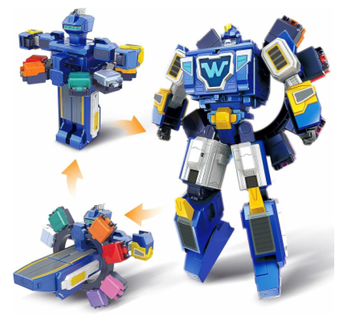 Super Wings Трансформер Super Wings Transforming Всесвітній космодром 3 в 1 (YW780288)