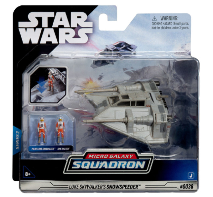 Star Wars Фігурка Star Wars Medium Vehicle Транспорт та фігурка Snowspeeder (Luke Skywalker) 12.5см (SWJ0023)