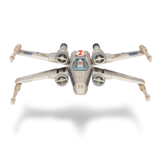Star Wars Фігурка Star Wars Medium Vehicle Транспорт та фігурка X-Wing (Blue 1) + Antoc Merric & R2-R9 12.5см (SWJ0025)