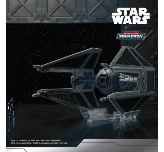 Star Wars Фігурка Star Wars Small Vehicle Транспорт та фігурка TIE Interceptor 7.5см (SWJ0078)