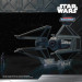Star Wars Фігурка Star Wars Small Vehicle Транспорт та фігурка TIE Interceptor 7.5см (SWJ0078)