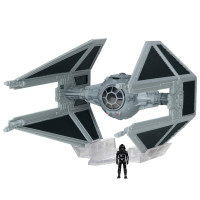 Фігурка Star Wars Small Vehicle Транспорт та фігурка TIE Interceptor 7.5см (SWJ0078)
