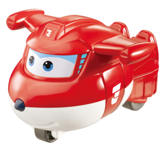 Super Wings Фігурка Super Wings трансформер Transform-a-Bots Джетт (Jett) (EU780010)