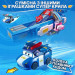 Super Wings Фігурка Super Wings трансформер Transform-a-Bots Люсі (Lucie), 5 см (EU780035)