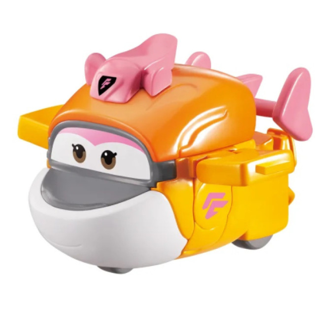 Super Wings Фігурка Super Wings трансформер Transform-a-Bots Тікі (Tiki), 5 см (EU780059)