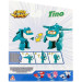Super Wings Фігурка Super Wings трансформер Transforming Тіно (Tino), 10 см (EU780623)