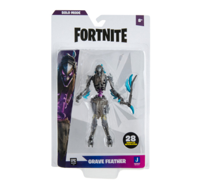 Fortnite Фігурка Fortnite Solo Mode Grave Feather, 10 см (FNT1010)