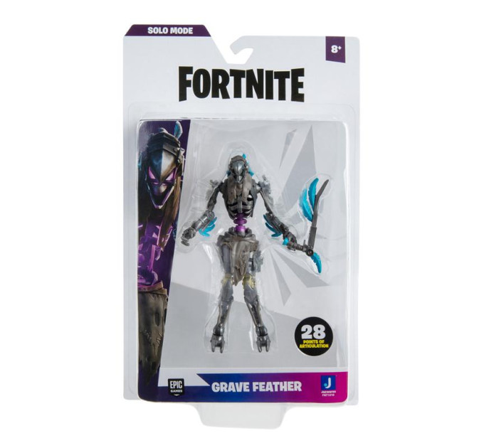 Fortnite Фігурка Fortnite Solo Mode Grave Feather, 10 см (FNT1010)