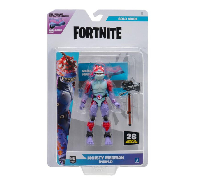 Fortnite Фігурка Fortnite Solo Mode Moisty Merman, 10 см (FNT1358)