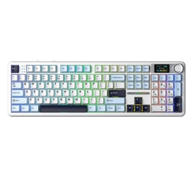 Aula Клавіатура Aula F108 Pro Reaper Switch USB/Bluetooth/2.4G White (6978080501318)