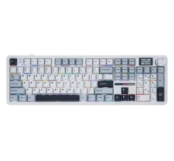 Aula Клавіатура Aula F108 Pro Reaper Switch USB/Bluetooth/2.4G White (6978080501318)
