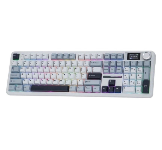 Aula Клавіатура Aula F108 Pro Reaper Switch USB/Bluetooth/2.4G White (6978080501318)