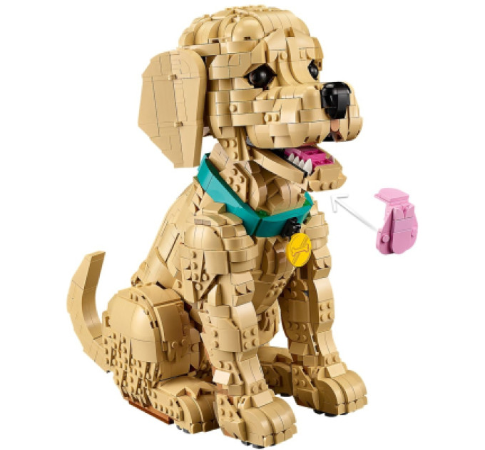 LEGO Конструктор LEGO Icons Цуценя золотистого ретривера (11384)