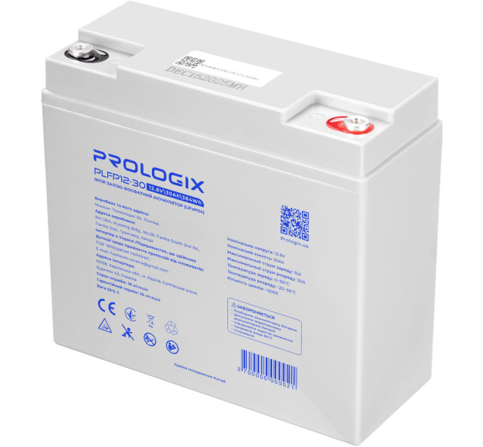 Prologix Батарея LiFePo4 Prologix 12.8V - 30Ah (PLFP12-30)