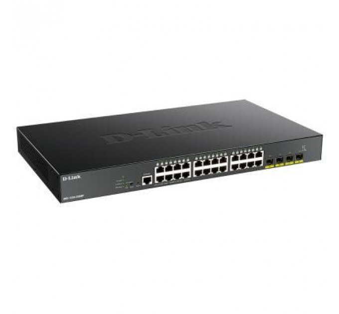 Комутатор мережевий D-Link DGS-1250-28XMP