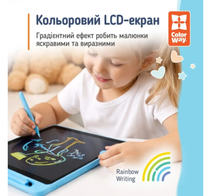 ColorWay Планшет для малювання ColorWay LCD Writing Tablet 10 (CW-WT10C)