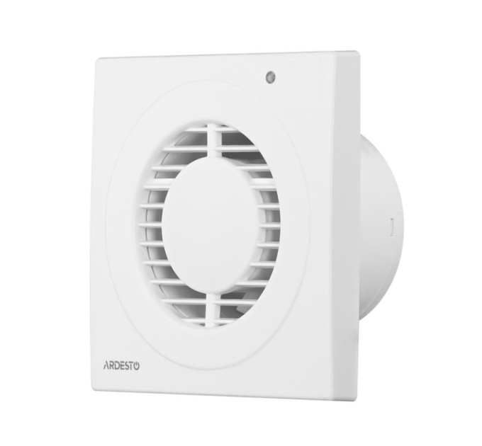 ARDESTO Climate Витяжний вентилятор ARDESTO 15 Вт, 80 м3/г, 2400 об./хв., 33 дБ, білий