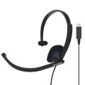 Koss Гарнітура комп'ютерна моно On-Ear Koss CS195, USB, Uni Mic, 2.4м, Чорний