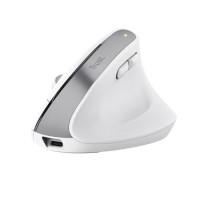 Миша Trust Bayo+ Multidevice Ergonomic, BT/WL/USB-A, біла