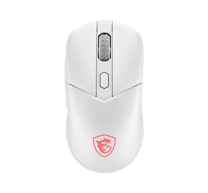 MSI peripherals Миша MSI VERSA 300 W WHITE, WIRELESS, RGB, WL, білий
