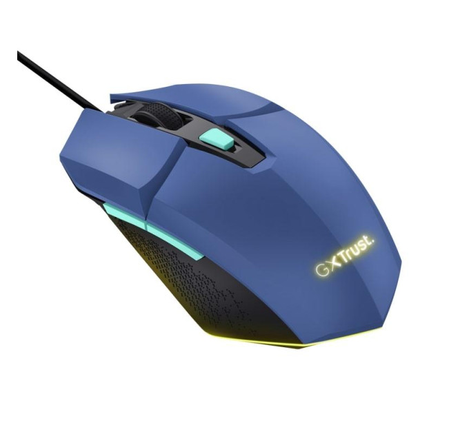 Trust Peripherals Миша Trust GXT 109 Felox, RGB, USB-A, синій