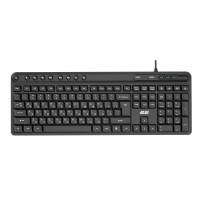 Клавіатура мембранна 2E KS1100 104key, 2xUSB HUB, USB-A, EN/UK, чорний