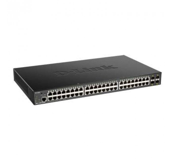Комутатор мережевий D-Link DGS-1250-52XMP