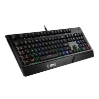 Клавіатура мембранна MSI Vigor GK20 UA 104key, USB-A, EN/UKR/RU, ColorLED, чорний