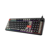 Клавіатура мембранна MSI FORGE GK110 UA 98key, USB-A, EN/UKR/RU, LED, чорний
