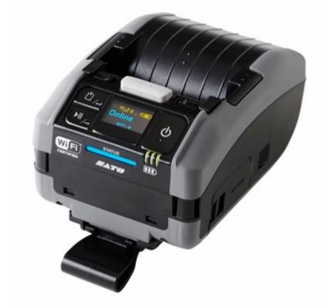Принтер етикеток Sato PW208NX портативний, USB, Bluetooth, WLAN, Dispenser (WWPW2308G)
