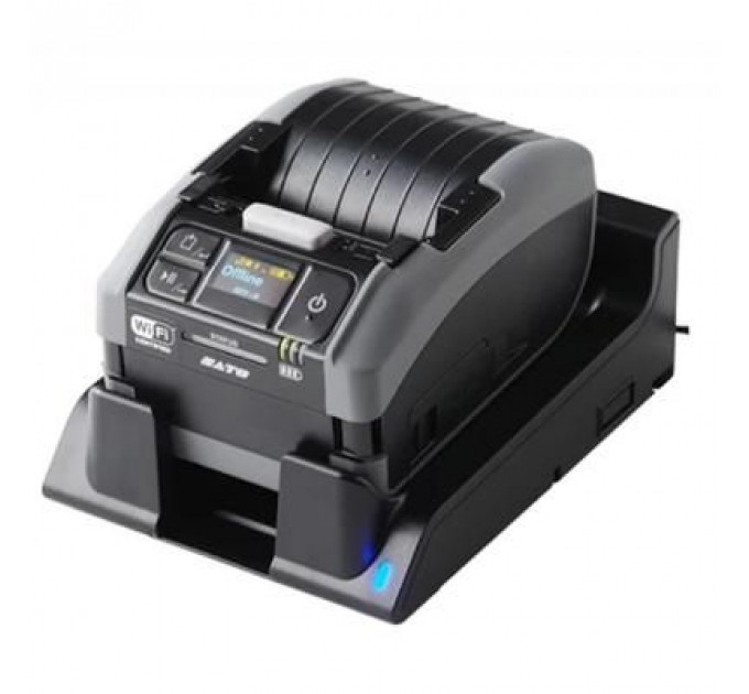 Принтер етикеток Sato PW208NX портативний, USB, Bluetooth, WLAN, Dispenser (WWPW2308G)