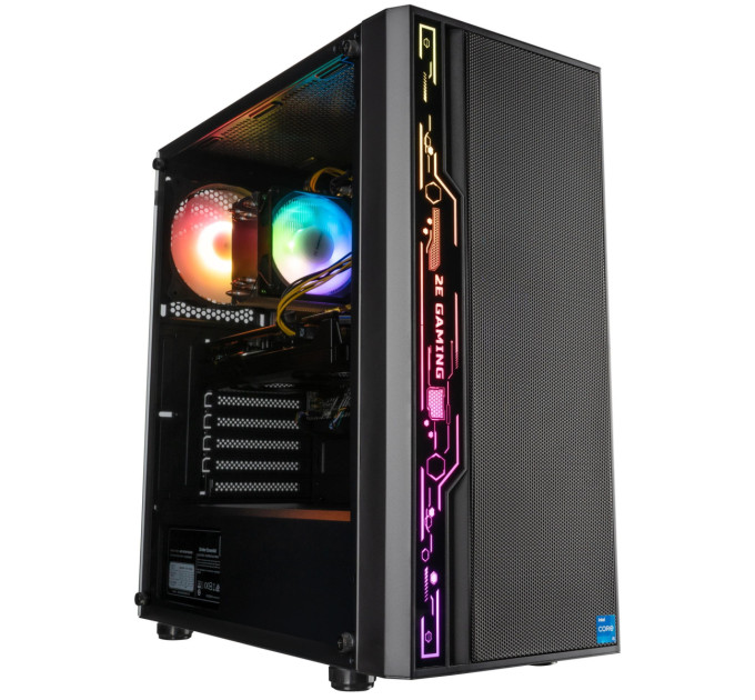 2E PCs Комп’ютер персональний 2E Complex Gaming Intel i5-14400F, 16Gb, F1TB, NVD5050-8, H610, G2052, 600W, Win11PE